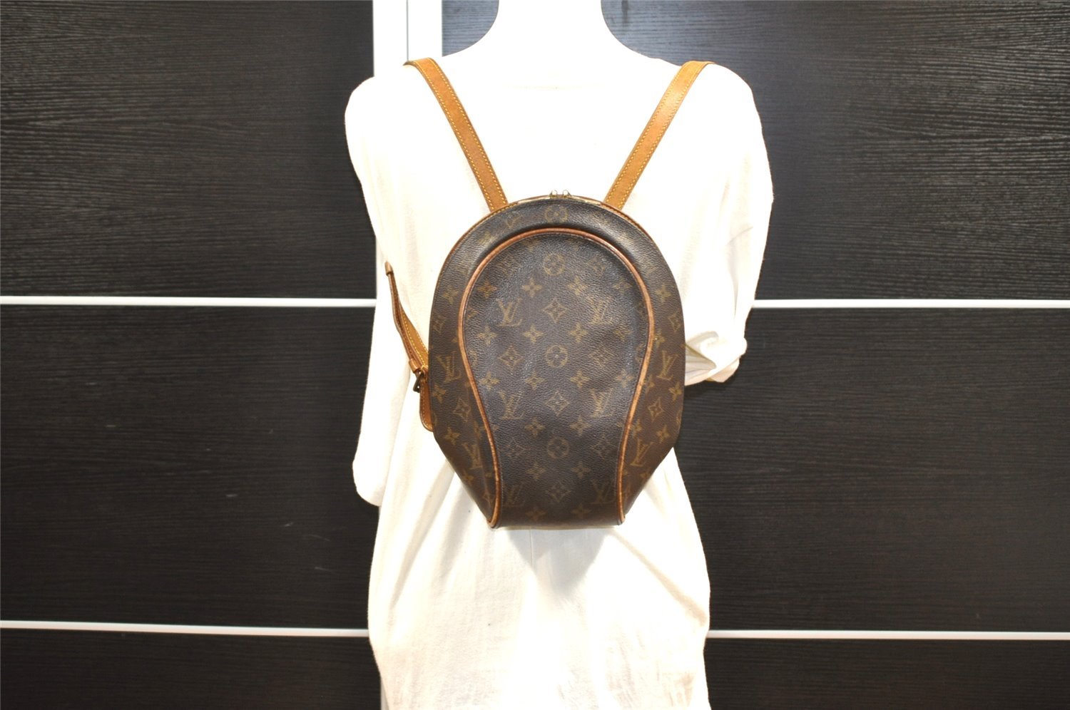 Authentic Louis Vuitton Monogram Ellipse Sac A Dos Backpack M51125 LV 5540I