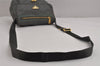 Authentic PRADA Nylon Tessuto Leather Shoulder Cross Body Bag Purse Green 5540J