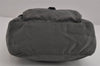 Authentic PRADA Nylon Tessuto Leather Shoulder Cross Body Bag Purse Green 5540J