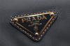 Authentic PRADA Nylon Tessuto Leather Shoulder Cross Body Bag Purse Green 5540J