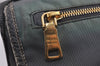 Authentic PRADA Nylon Tessuto Leather Shoulder Cross Body Bag Purse Green 5540J