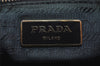 Authentic PRADA Nylon Tessuto Leather Shoulder Cross Body Bag Purse Green 5540J