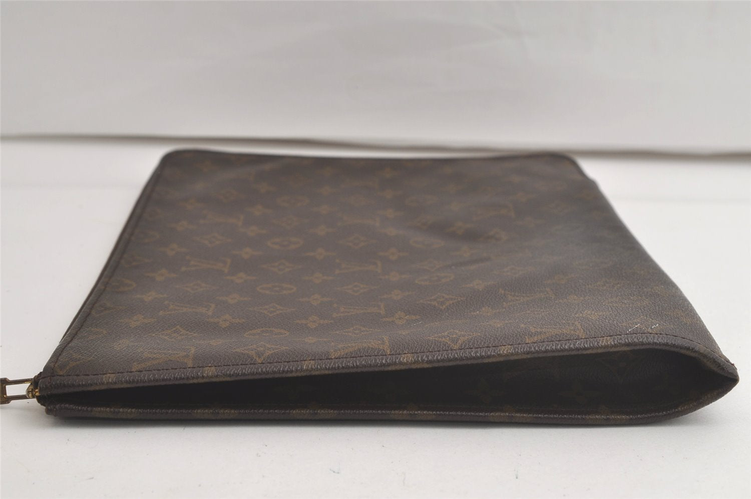 Authentic Louis Vuitton Monogram Poche Documents Document Case M53400 LV 5541K