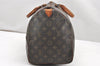 Authentic Louis Vuitton Monogram Speedy 40 Hand Boston Bag M41522 LV 5543K