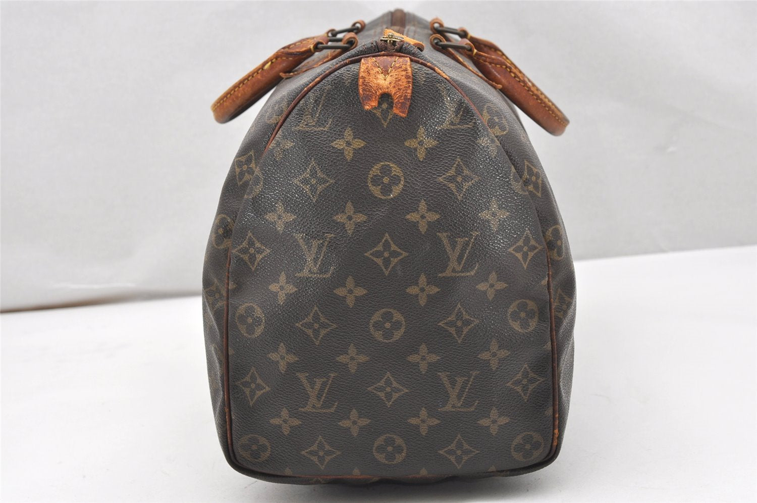 Authentic Louis Vuitton Monogram Speedy 40 Hand Boston Bag M41522 LV 5543K