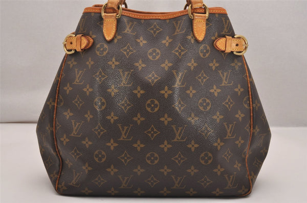 Authentic Louis Vuitton Monogram Batignolles Vertical Tote Bag M51153 LV 5544J