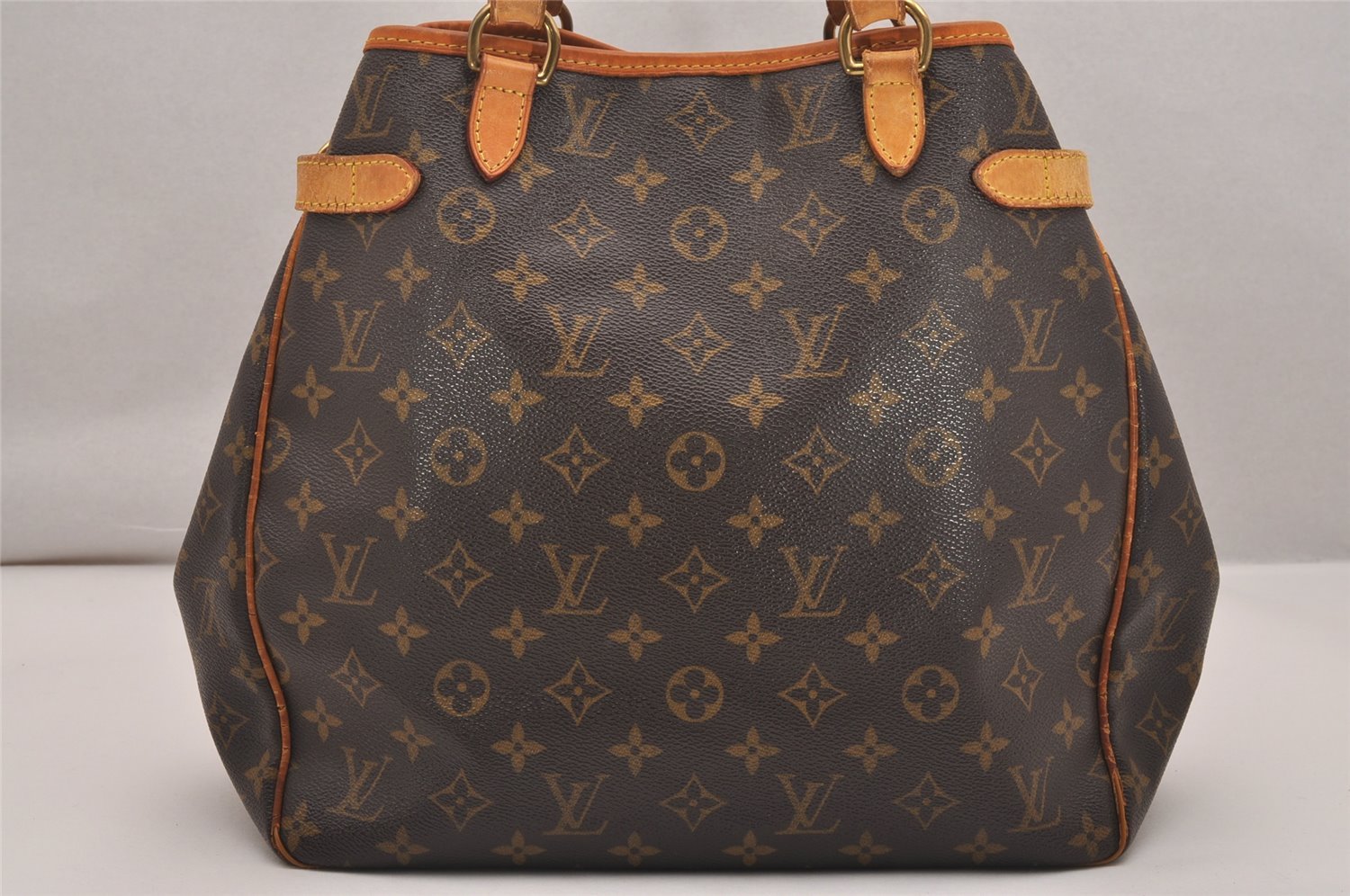 Authentic Louis Vuitton Monogram Batignolles Vertical Tote Bag M51153 LV 5544J