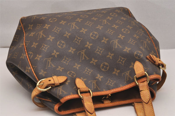 Authentic Louis Vuitton Monogram Batignolles Vertical Tote Bag M51153 LV 5544J
