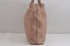 Authentic PRADA Vintage Leather Nappa 2Way Shoulder Hand Tote Bag Pink 5545J