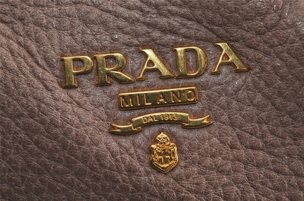 Authentic PRADA Vintage Leather Nappa 2Way Shoulder Hand Tote Bag Pink 5545J