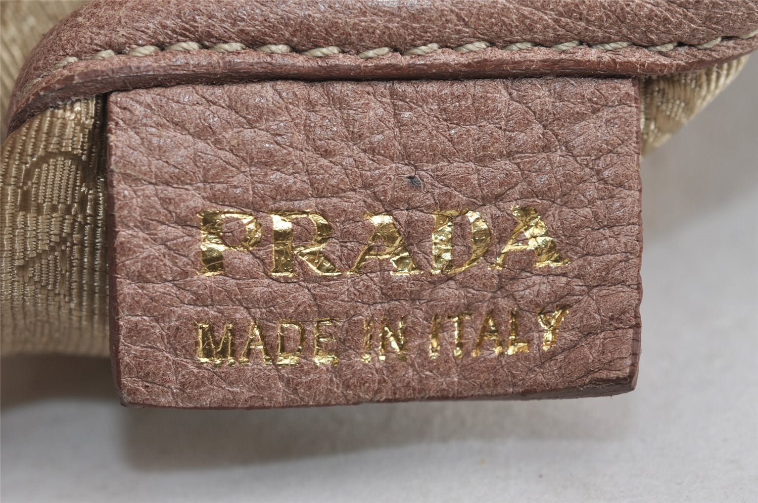 Authentic PRADA Vintage Leather Nappa 2Way Shoulder Hand Tote Bag Pink 5545J