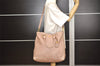 Authentic PRADA Vintage Leather Nappa 2Way Shoulder Hand Tote Bag Pink 5545J
