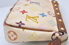 Louis Vuitton Monogram Multicolor Pochette Accessoires Pouch M92649 White 5545K