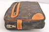 Authentic Louis Vuitton Monogram Marly Dragonne Clutch Hand Bag Old Model 5546K