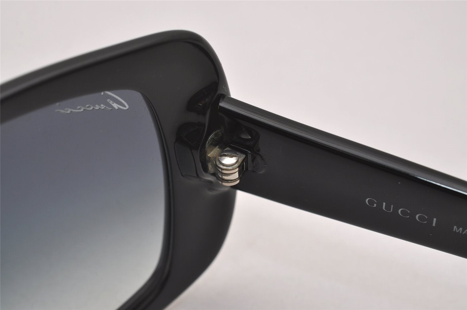 Authentic GUCCI Vintage Sunglasses GG 3591/F/S Plastic Black Box 5547I