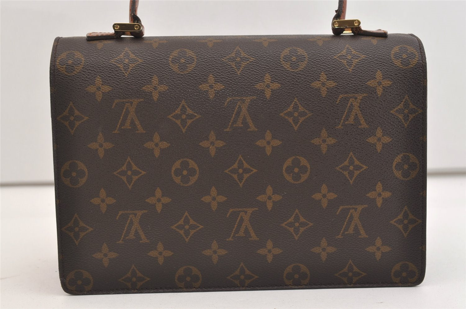Authentic Louis Vuitton Monogram Concorde Hand Bag Purse M51190 LV Junk 5548J