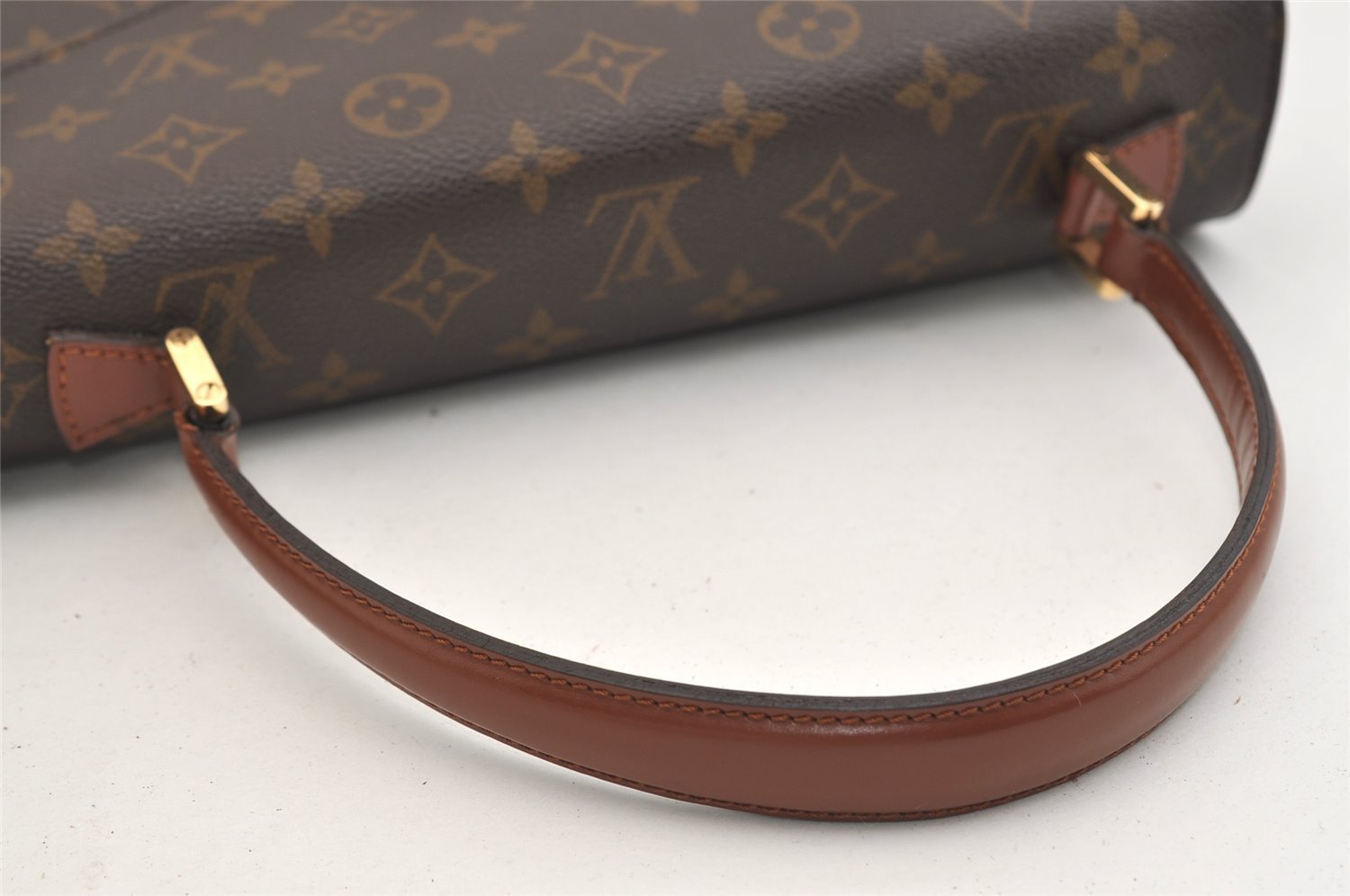 Authentic Louis Vuitton Monogram Concorde Hand Bag Purse M51190 LV Junk 5548J