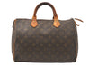 Authentic Louis Vuitton Monogram Speedy 30 Hand Boston Bag M41526 LV 5548K