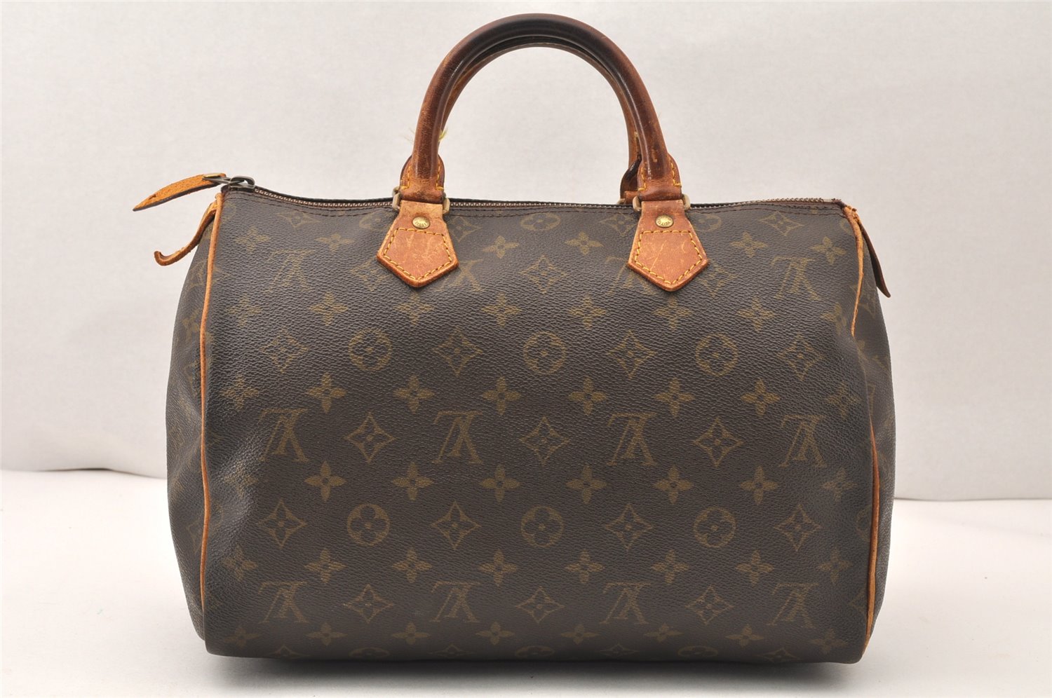 Authentic Louis Vuitton Monogram Speedy 30 Hand Boston Bag M41526 LV 5548K