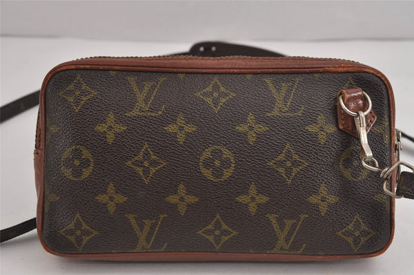 Auth Louis Vuitton Monogram Marly Bandouliere Shoulder Cross Bag Old Model 5550J