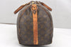 Auth Louis Vuitton Monogram Keepall Bandouliere 45 Boston Bag Old Model LV 5551K