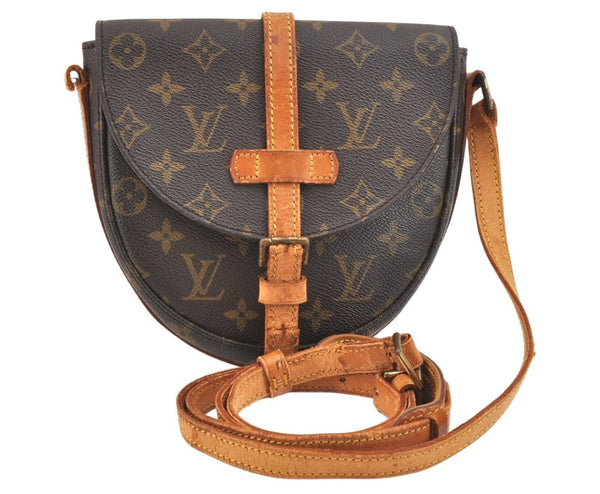 Authentic Louis Vuitton Monogram Chantilly PM Shoulder Bag M51234 Junk 5553K