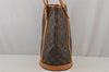Authentic Louis Vuitton Monogram Bucket GM Shoulder Bag M42236 LV Junk 5554J