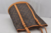 Authentic Louis Vuitton Monogram Bucket GM Shoulder Bag M42236 LV Junk 5554J