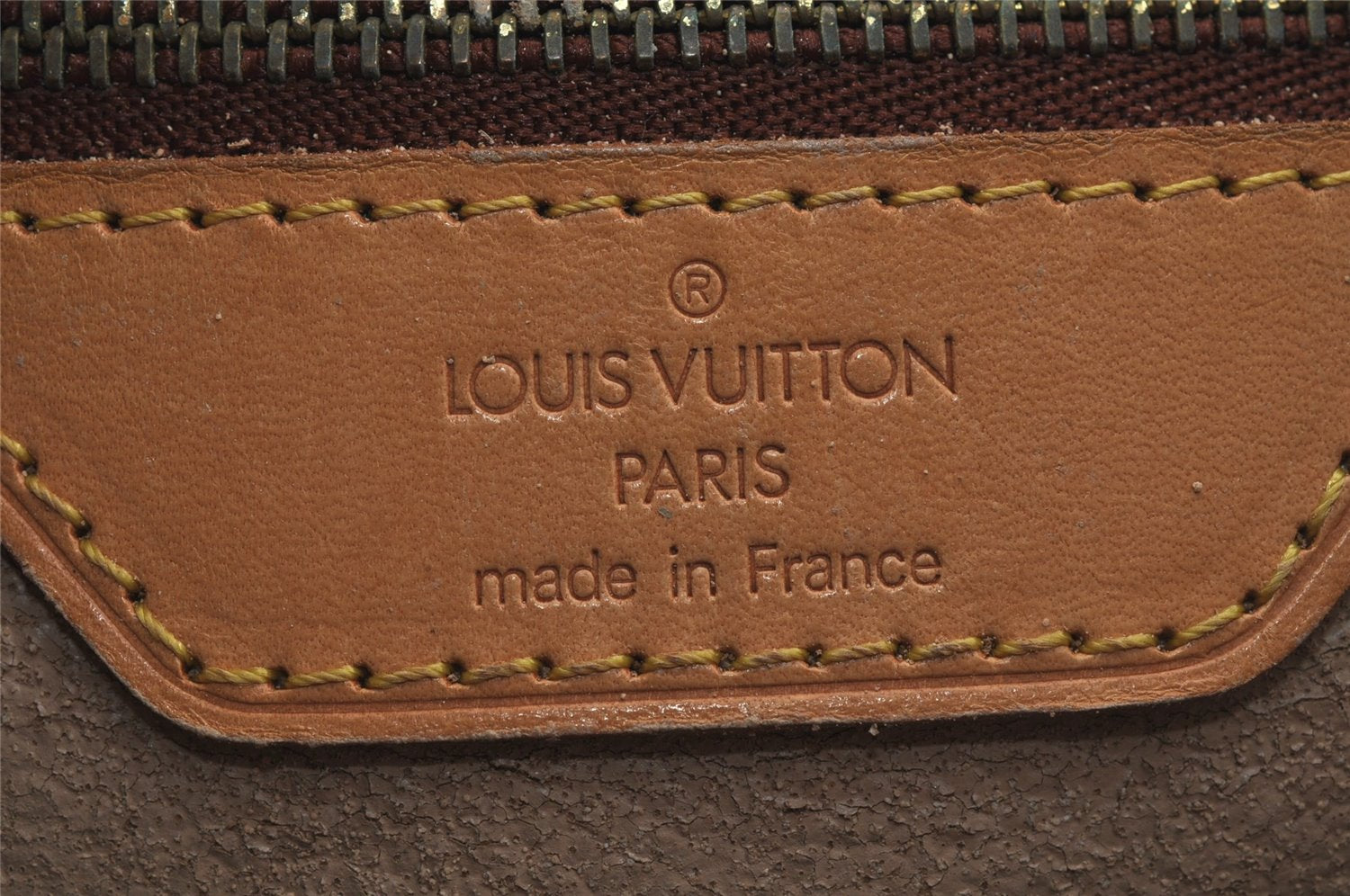 Authentic Louis Vuitton Monogram Bucket GM Shoulder Bag M42236 LV Junk 5554J