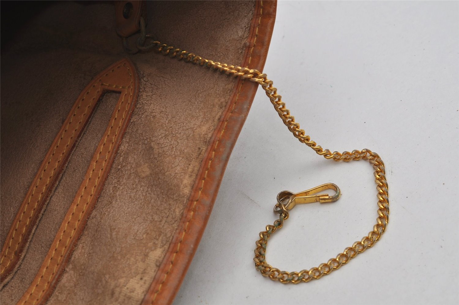 Authentic Louis Vuitton Monogram Bucket GM Shoulder Bag M42236 LV Junk 5554J