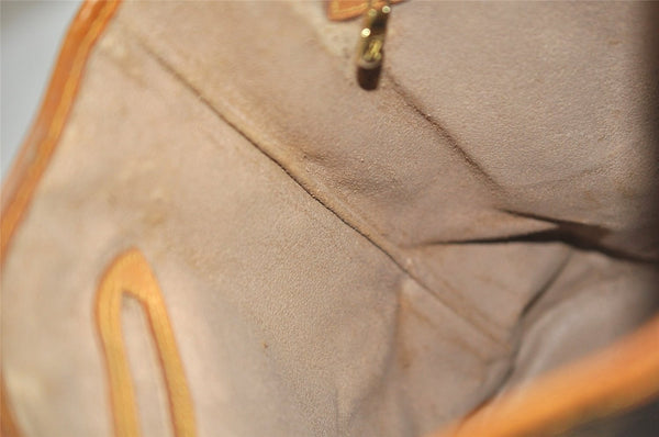 Authentic Louis Vuitton Monogram Bucket GM Shoulder Bag M42236 LV Junk 5554J