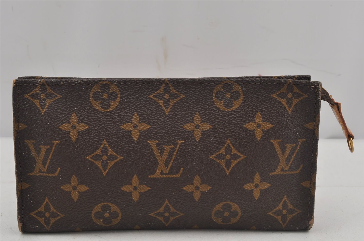 Authentic Louis Vuitton Monogram Bucket GM Shoulder Bag M42236 LV Junk 5554J