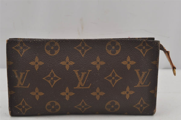 Authentic Louis Vuitton Monogram Bucket GM Shoulder Bag M42236 LV Junk 5554J