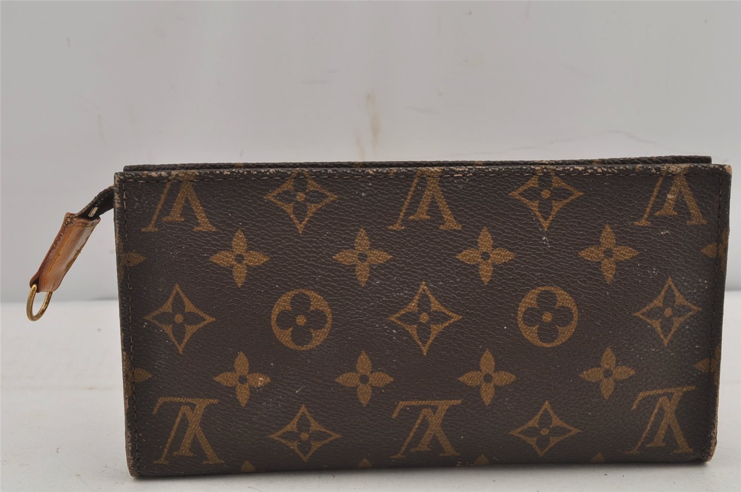 Authentic Louis Vuitton Monogram Bucket GM Shoulder Bag M42236 LV Junk 5554J