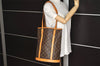 Authentic Louis Vuitton Monogram Bucket GM Shoulder Bag M42236 LV Junk 5554J