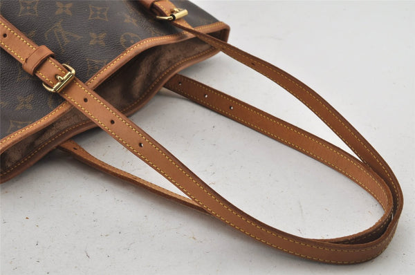 Authentic Louis Vuitton Monogram Bucket GM Shoulder Tote Bag M42236 Junk 5555J