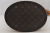 Authentic Louis Vuitton Monogram Bucket GM Shoulder Tote Bag M42236 Junk 5555J