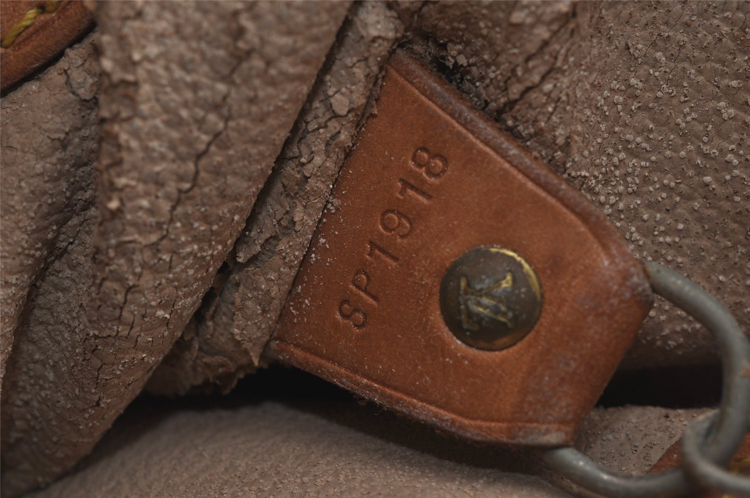 Authentic Louis Vuitton Monogram Bucket GM Shoulder Tote Bag M42236 Junk 5555J