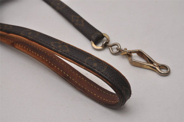 Auth Louis Vuitton Monogram Collier Baxter PM Leash Baxter MM M58072 LV 5556I