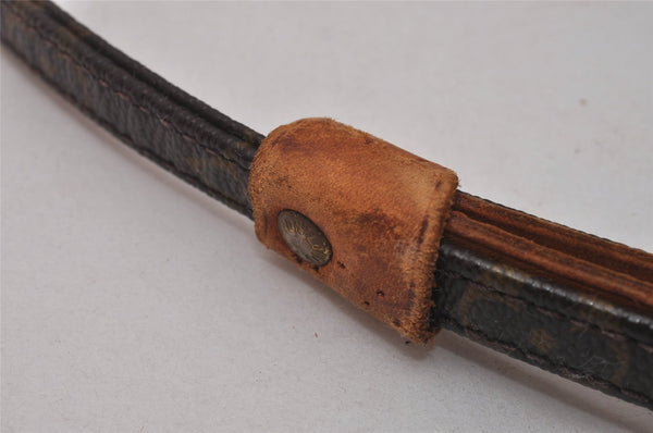 Auth Louis Vuitton Monogram Collier Baxter PM Leash Baxter MM M58072 LV 5556I