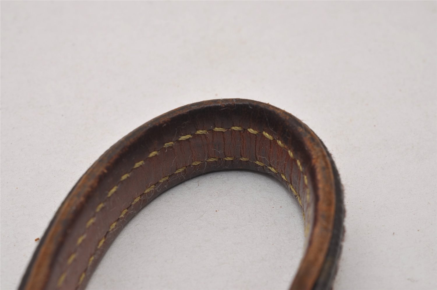 Auth Louis Vuitton Monogram Collier Baxter PM Leash Baxter MM M58072 LV 5556I