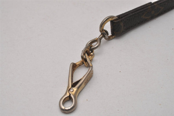 Auth Louis Vuitton Monogram Collier Baxter PM Leash Baxter MM M58072 LV 5556I
