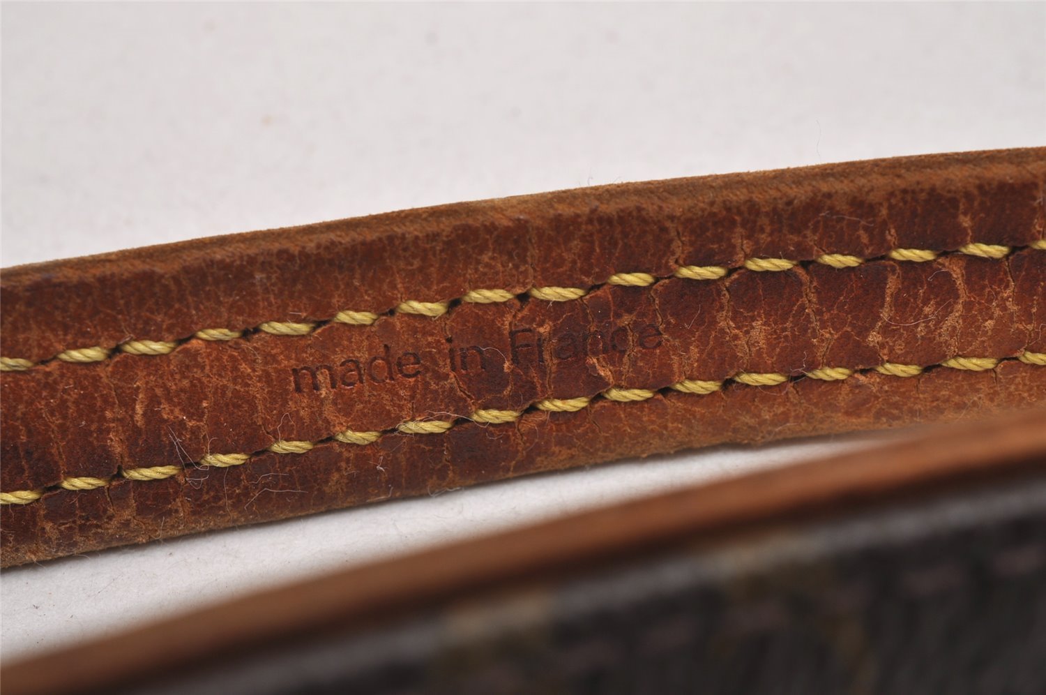 Auth Louis Vuitton Monogram Collier Baxter PM Leash Baxter MM M58072 LV 5556I