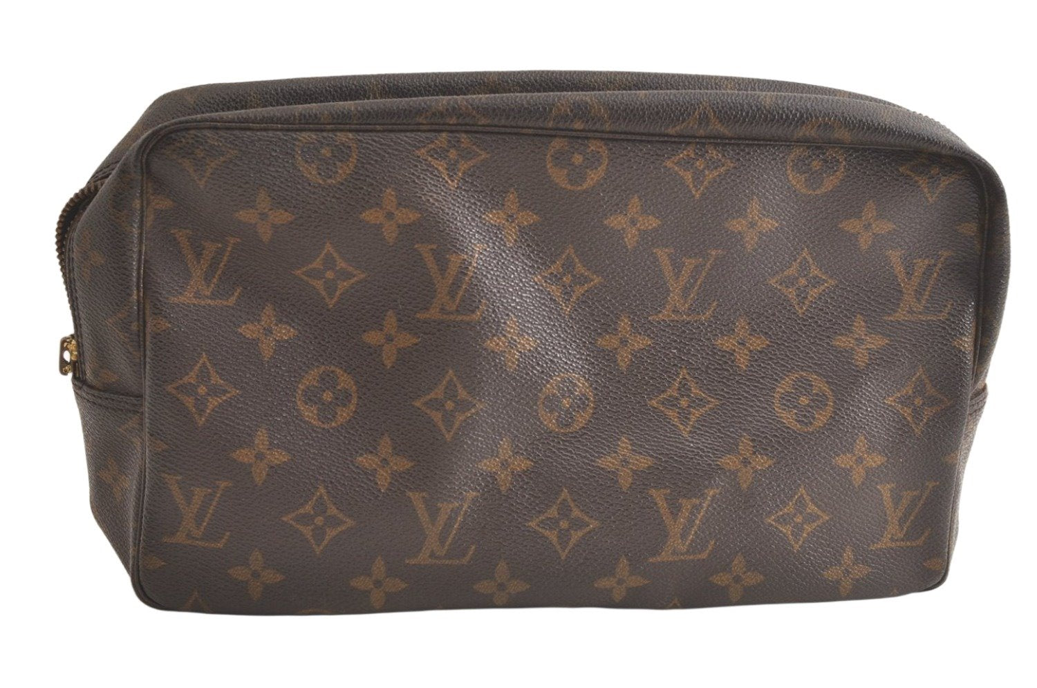 Auth Louis Vuitton Monogram Trousse Toilette 28 Clutch Bag M47522 Junk 5556K