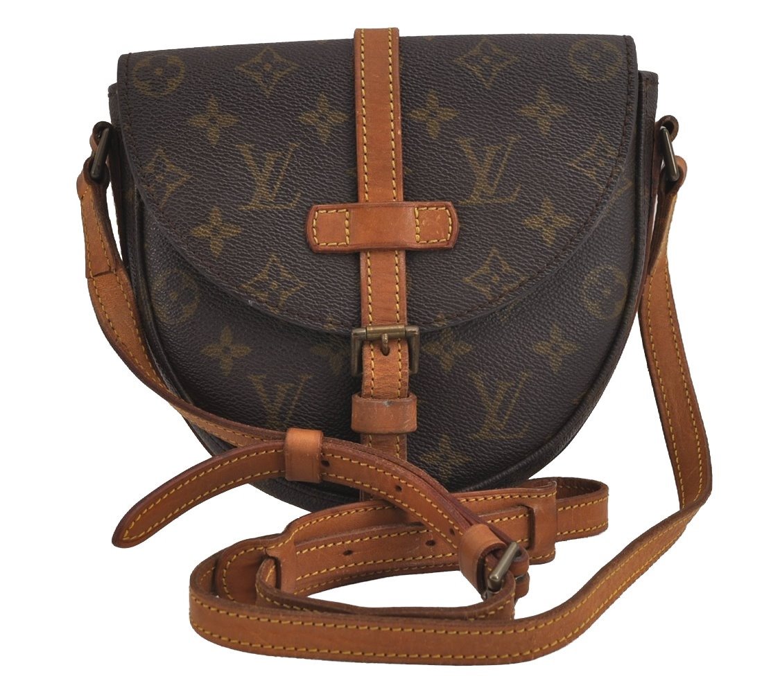 Authentic Louis Vuitton Monogram Chantilly PM Shoulder Cross Bag M51234 LV 5557J