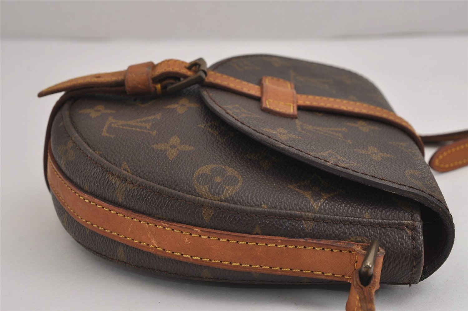 Authentic Louis Vuitton Monogram Chantilly PM Shoulder Cross Bag M51234 LV 5557J