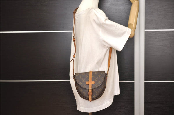 Authentic Louis Vuitton Monogram Chantilly PM Shoulder Cross Bag M51234 LV 5557J