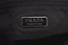 Authentic PRADA Nylon Tessuto Leather Shoulder Hand Tote Bag Khaki Green 5558I