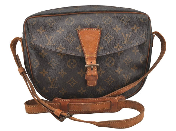 Authentic Louis Vuitton Monogram Jeune Fille MM M51226 Shoulder Bag Junk 5558K