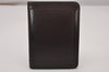 Auth Louis Vuitton Utah Porte Valeurs 10 Cartes Credit Card Case Brown LV 5559I